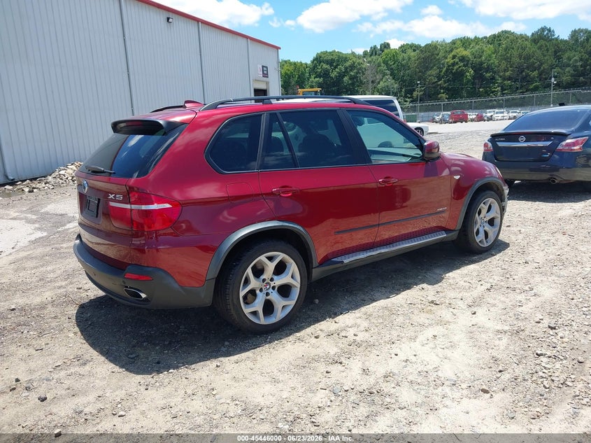 2009 BMW X5 VIN 5UXFE83519L170587 IAAI salvage auction — NORMAL WEAR, Repossession Paperwork (Georgia), sold $25 on 2026-07-30 (photo 4)