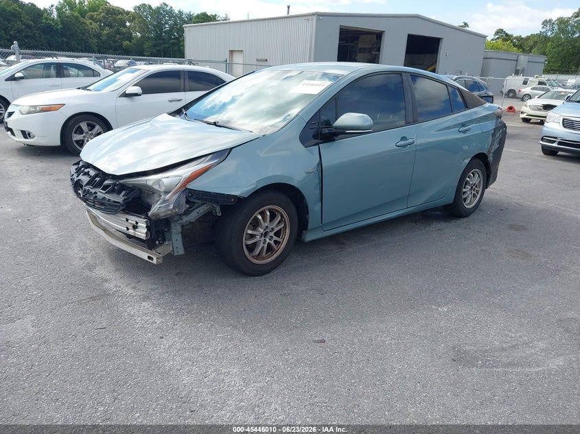 2016 Toyota Prius VIN JTDKARFU6G3007743 IAAI salvage auction — NORMAL WEAR, Clear (Georgia), sold $2,400 on 2026-07-08 (photo 2)