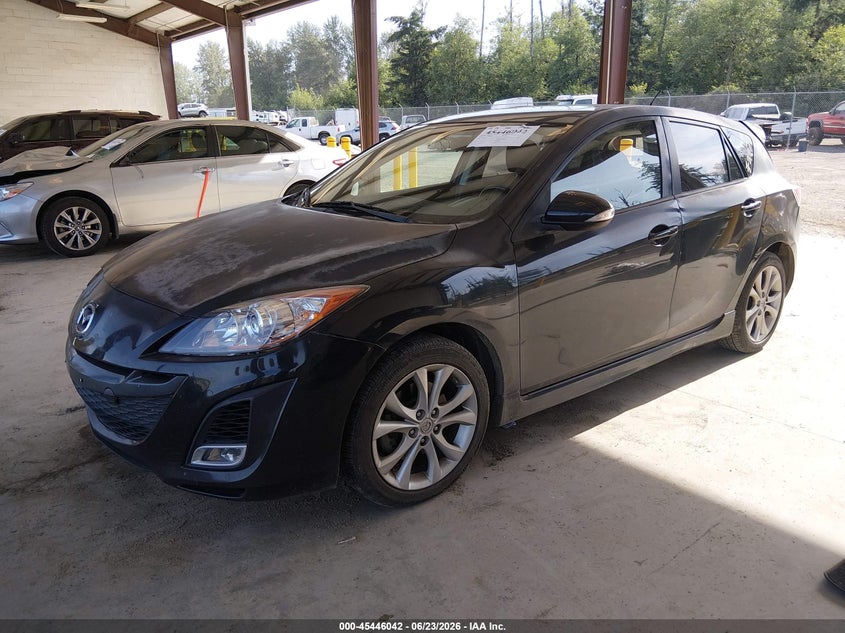 2010 Mazda 3 VIN JM1BL1H67A1145238 IAAI salvage auction — FRONT & REAR, Bill Of Sale (Washington), sold $575 on 2026-07-29 (photo 2)