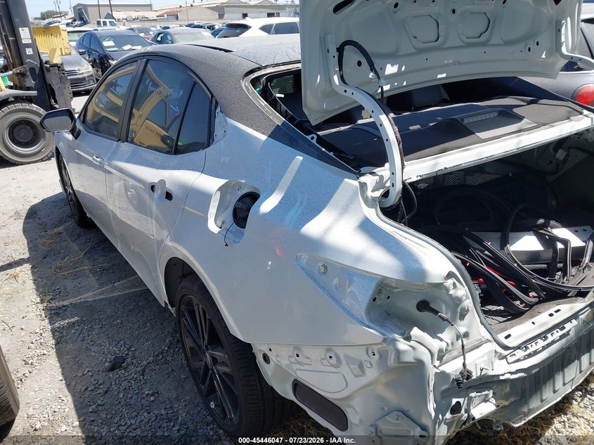 2025 Toyota Camry VIN 4T1DAACK0SU093272 IAAI salvage auction — LEFT REAR, Salvage Certificate (California), sold $17,600 on 2026-07-25 (photo 3)