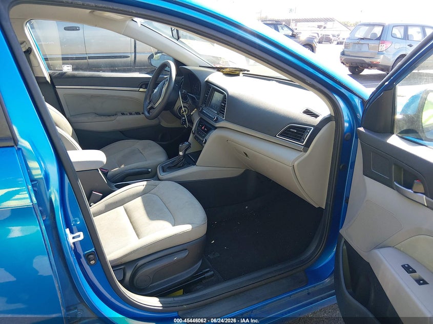 2017 Hyundai Elantra VIN KMHD84LF3HU190975 IAAI salvage auction — FRONT END, Salvage (New Jersey), sold $825 on 2026-07-27 (photo 5)