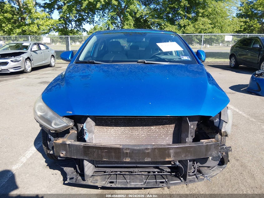 2017 Hyundai Elantra VIN KMHD84LF3HU190975 IAAI salvage auction — FRONT END, Salvage (New Jersey), sold $825 on 2026-07-27 (photo 6)