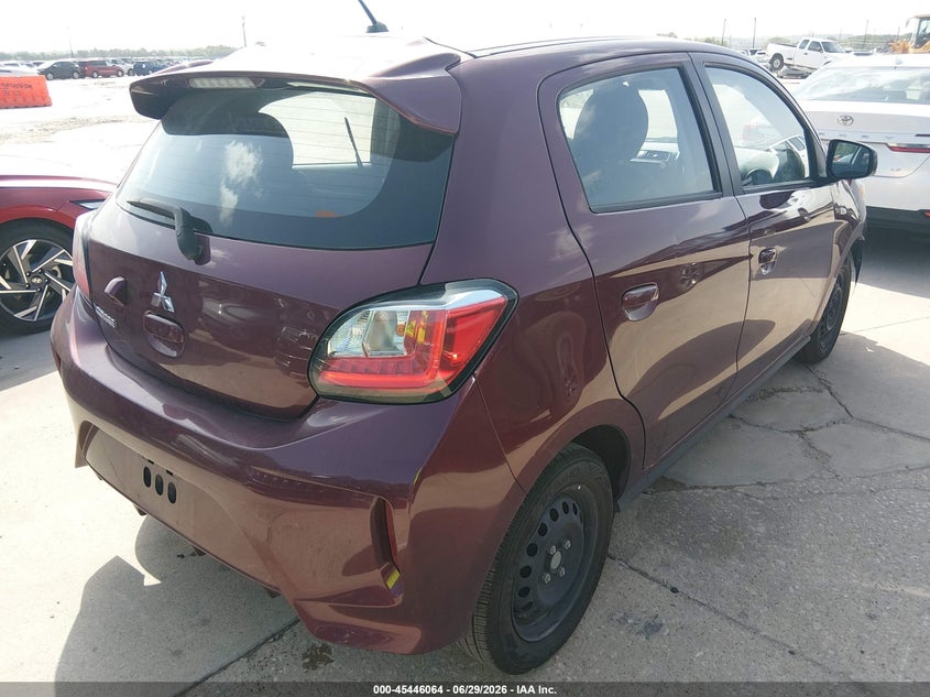2024 Mitsubishi Mirage VIN ML32AUHJ0RH007736 IAAI salvage auction — FRONT END, Enterprise Vehicles Clear Only (Nevada), sold $6,575 on 2026-07-27 (photo 4)
