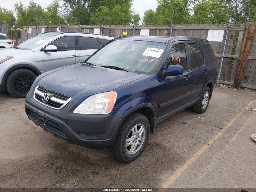 2004 Honda Cr-v VIN SHSRD78824U255490 IAAI salvage auction — NORMAL WEAR, Clear (Colorado), sold $1,250 on 2026-07-07 (photo 2)