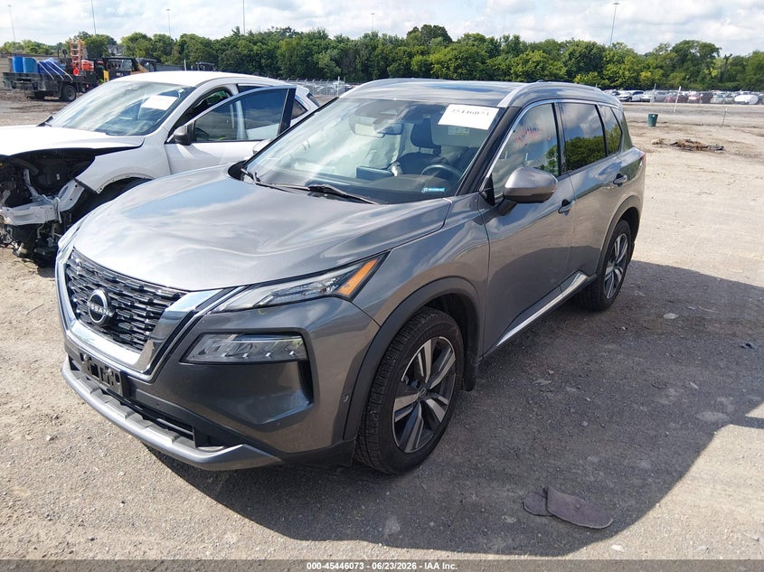 2023 Nissan Rogue VIN 5N1BT3CB2PC814153 IAAI salvage auction — RIGHT SIDE, Salvage Title, sold $7,550 on 2026-08-20 (photo 2)