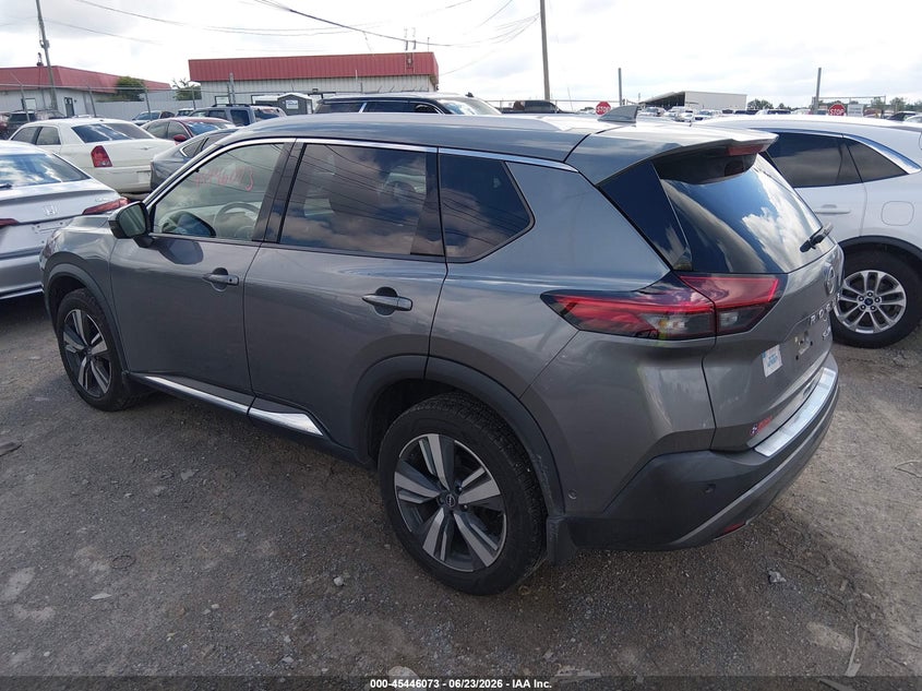 2023 Nissan Rogue VIN 5N1BT3CB2PC814153 IAAI salvage auction — RIGHT SIDE, Salvage Title, sold $7,550 on 2026-08-20 (photo 3)