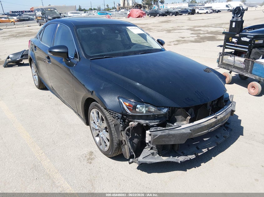 2020 Lexus Is VIN JTHAA1D21L5109110 IAAI salvage auction — LEFT & RIGHT, Salvage Title, sold $25 on 2026-07-29 (photo 1)