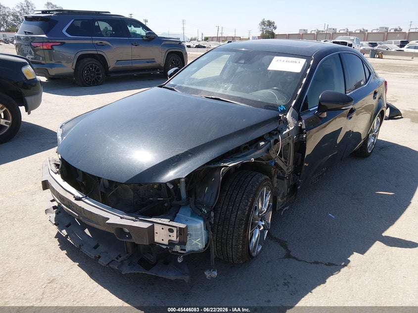 2020 Lexus Is VIN JTHAA1D21L5109110 IAAI salvage auction — LEFT & RIGHT, Salvage Title, sold $25 on 2026-07-29 (photo 2)