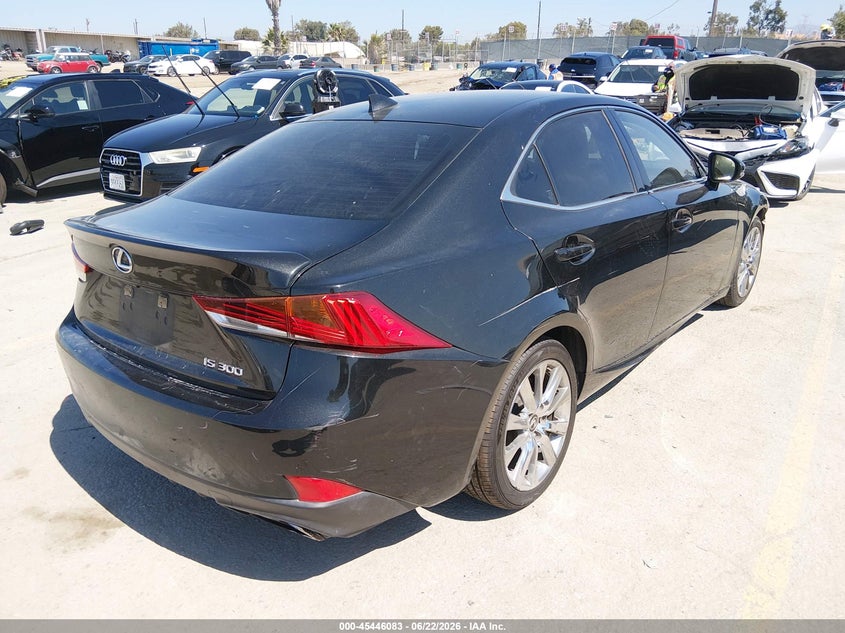 2020 Lexus Is VIN JTHAA1D21L5109110 IAAI salvage auction — LEFT & RIGHT, Salvage Title, sold $25 on 2026-07-29 (photo 4)