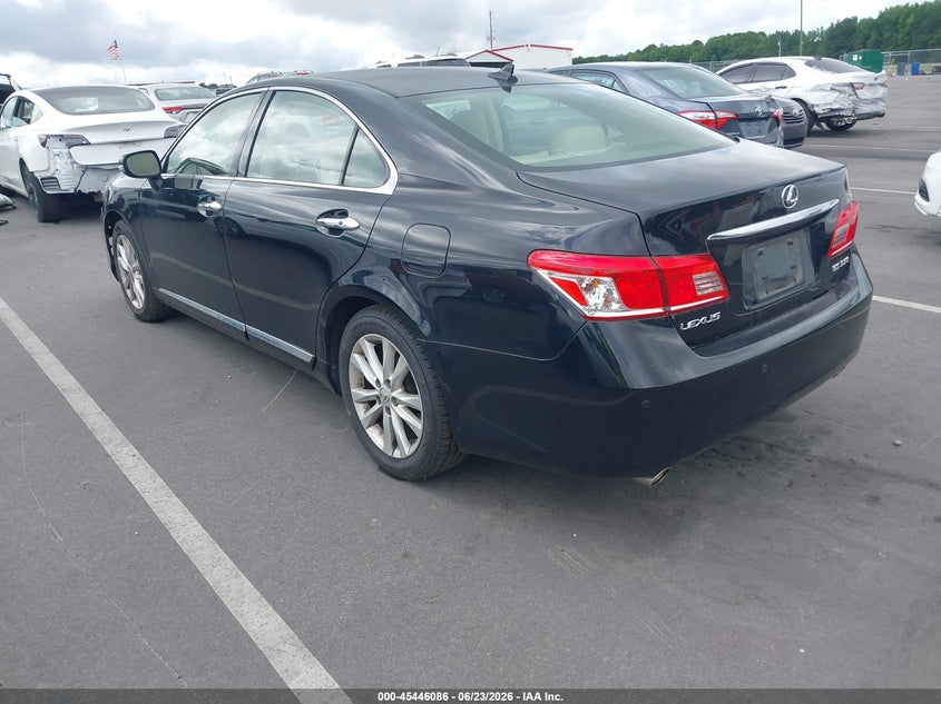 2010 Lexus ES VIN JTHBK1EG4A2357569 IAAI salvage auction — FRONT END, Salvage (North Carolina), sold $1,600 on 2026-07-22 (photo 3)