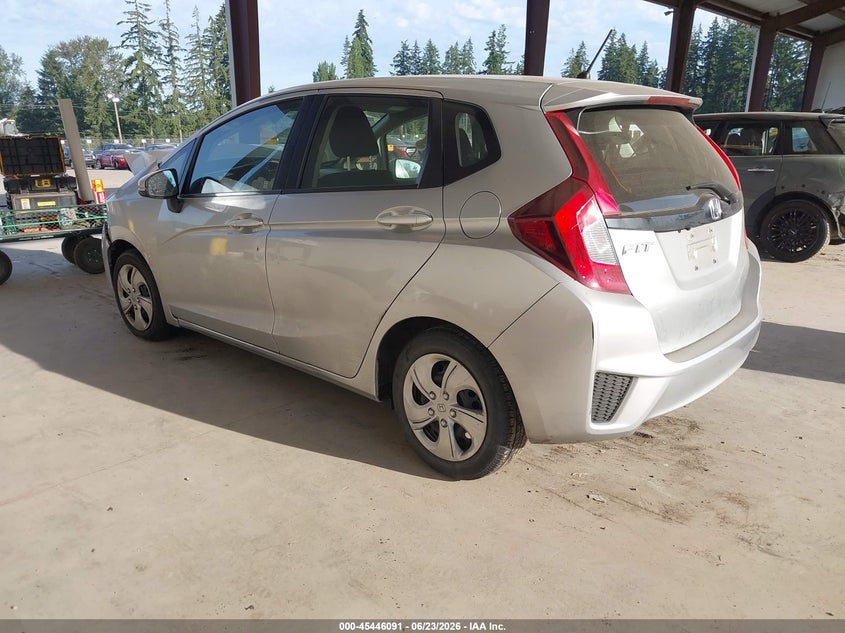 2016 Honda Fit VIN JHMGK5H59GX033357 IAAI salvage auction — FRONT END, Bill Of Sale (Washington), sold $1,450 on 2026-07-11 (photo 3)