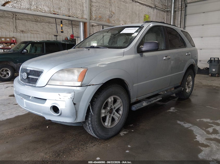2005 Kia Sorento VIN KNDJC733555427243 IAAI salvage auction — NORMAL WEAR, Original - Reconstructed (Alaska), sold $200 on 2026-07-10 (photo 2)