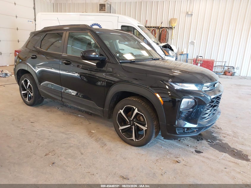 2022 Chevrolet Trailblazer VIN KL79MUSL6NB138466 IAAI salvage auction — RIGHT SIDE, Salvage (Michigan), sold $6,900 on 2026-07-28 (photo 1)