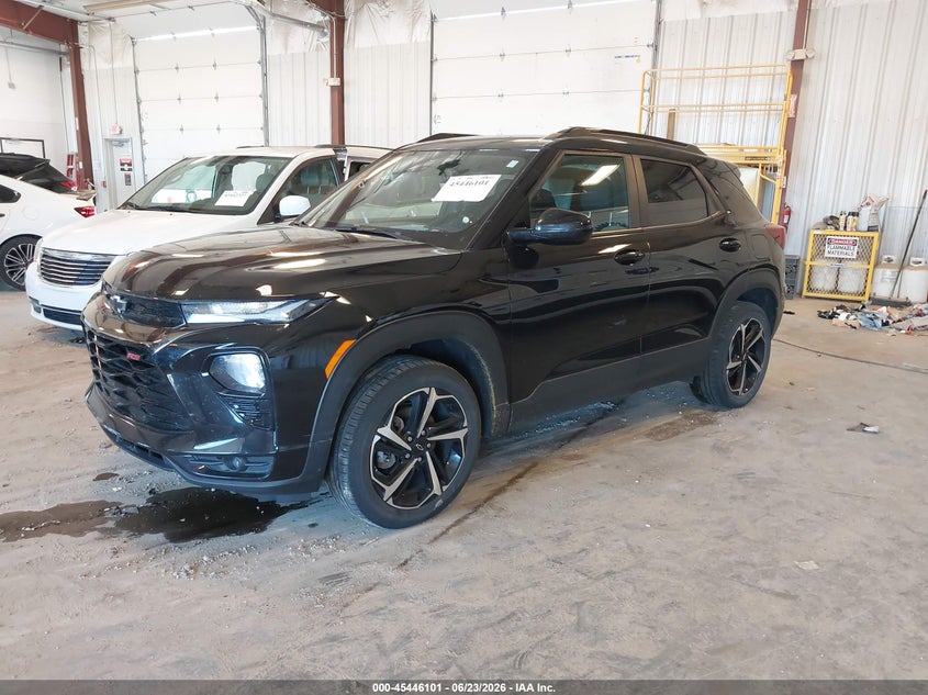 2022 Chevrolet Trailblazer VIN KL79MUSL6NB138466 IAAI salvage auction — RIGHT SIDE, Salvage (Michigan), sold $6,900 on 2026-07-28 (photo 2)