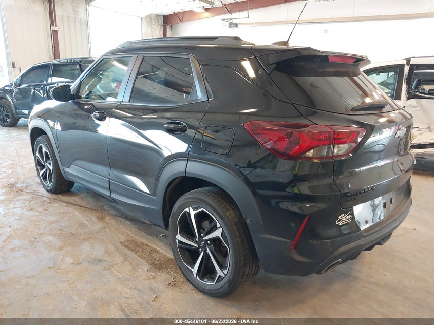 2022 Chevrolet Trailblazer VIN KL79MUSL6NB138466 IAAI salvage auction — RIGHT SIDE, Salvage (Michigan), sold $6,900 on 2026-07-28 (photo 3)