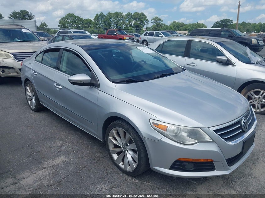 2011 Volkswagen Passat cc VIN WVWHN7AN9BE733838 IAAI salvage auction — REPOSSESSION, Clear (Georgia), sold $500 on 2026-07-15 (photo 1)