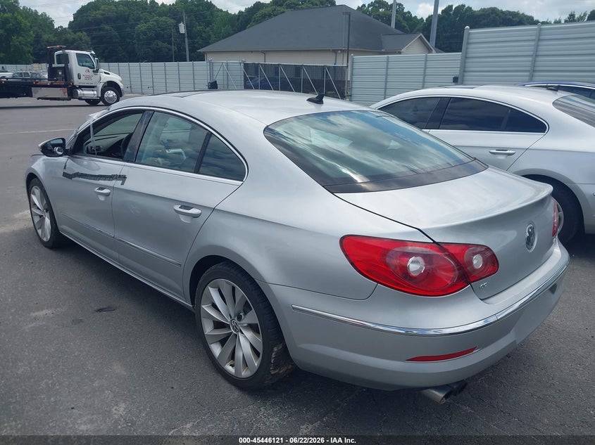 2011 Volkswagen Passat cc VIN WVWHN7AN9BE733838 IAAI salvage auction — REPOSSESSION, Clear (Georgia), sold $500 on 2026-07-15 (photo 3)