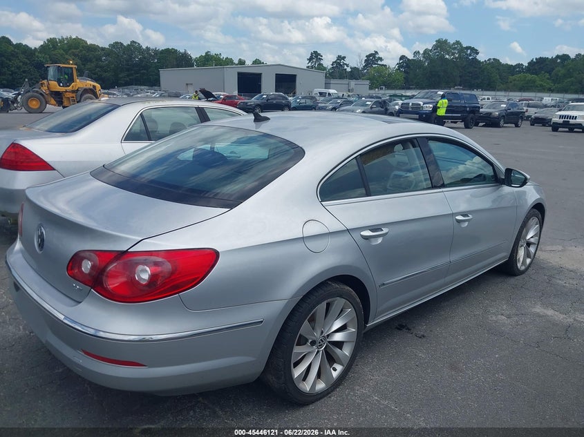 2011 Volkswagen Passat cc VIN WVWHN7AN9BE733838 IAAI salvage auction — REPOSSESSION, Clear (Georgia), sold $500 on 2026-07-15 (photo 4)
