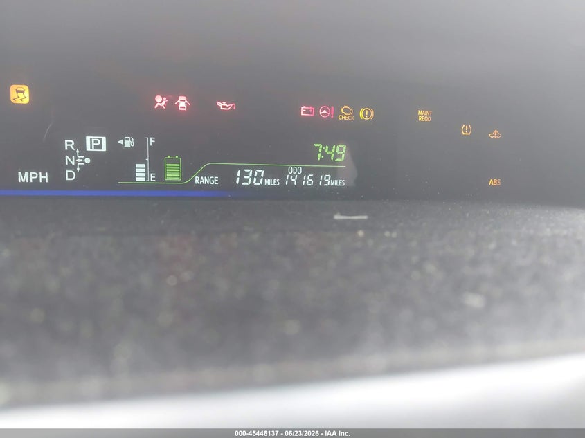2012 Toyota Prius v VIN JTDZN3EU8C3173502 IAAI salvage auction — UNKNOWN, Salvage Title, sold $1,750 on 2026-08-02 (photo 7)