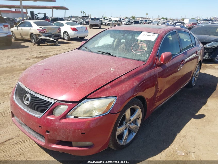 2006 Lexus Gs VIN JTHBN96S965013542 IAAI salvage auction — MECHANICAL, Salvage (Arizona), sold $575 on 2026-08-02 (photo 2)