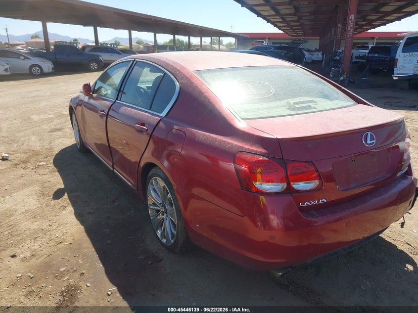 2006 Lexus Gs VIN JTHBN96S965013542 IAAI salvage auction — MECHANICAL, Salvage (Arizona), sold $575 on 2026-08-02 (photo 3)