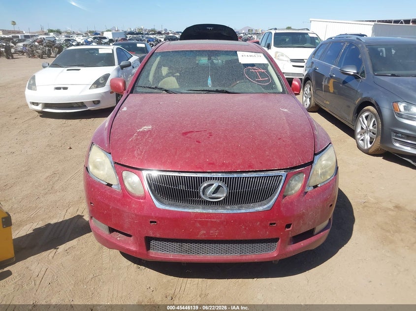 2006 Lexus Gs VIN JTHBN96S965013542 IAAI salvage auction — MECHANICAL, Salvage (Arizona), sold $575 on 2026-08-02 (photo 6)