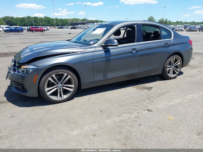 2018 BMW 3er VIN WBA8D9C56JA615423 IAAI salvage auction — FRONT END, Salvage (New Jersey), sold $7,650 on 2026-08-03 (photo 2)