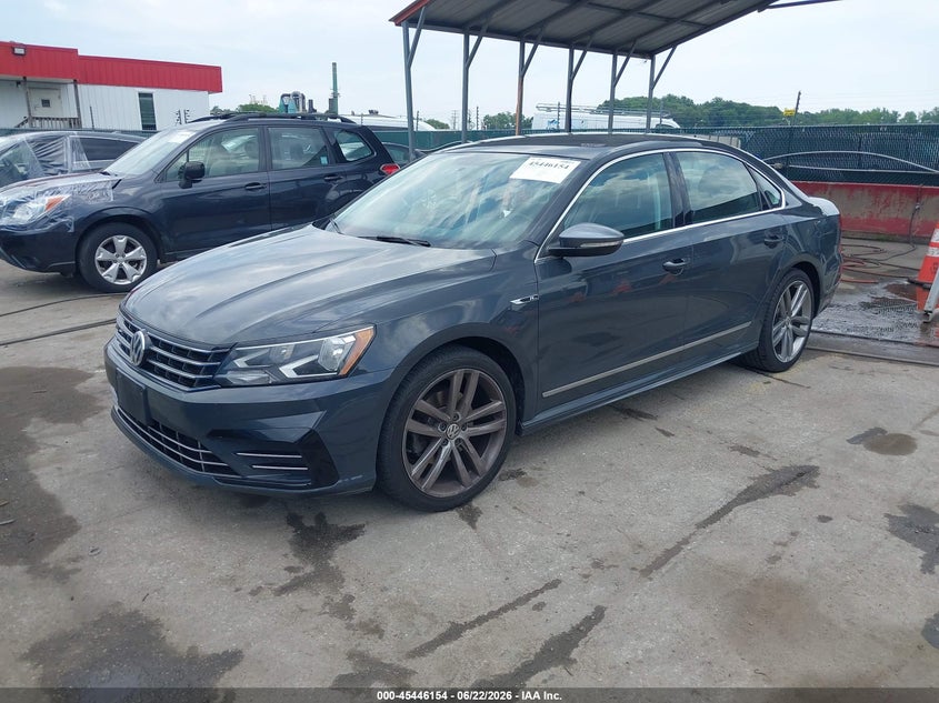 2017 Volkswagen Passat VIN 1VWDT7A36HC078476 IAAI salvage auction — RIGHT SIDE, Salvage Title, sold $2,900 on 2026-07-23 (photo 2)
