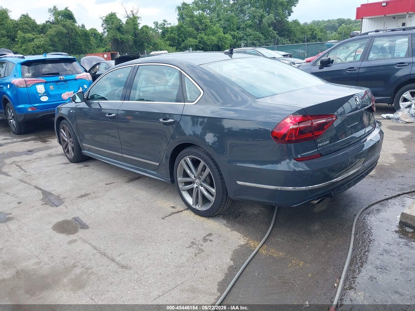 2017 Volkswagen Passat VIN 1VWDT7A36HC078476 IAAI salvage auction — SIDE, Salvage Title, sold $2,900 on 2026-07-22 (photo 3)