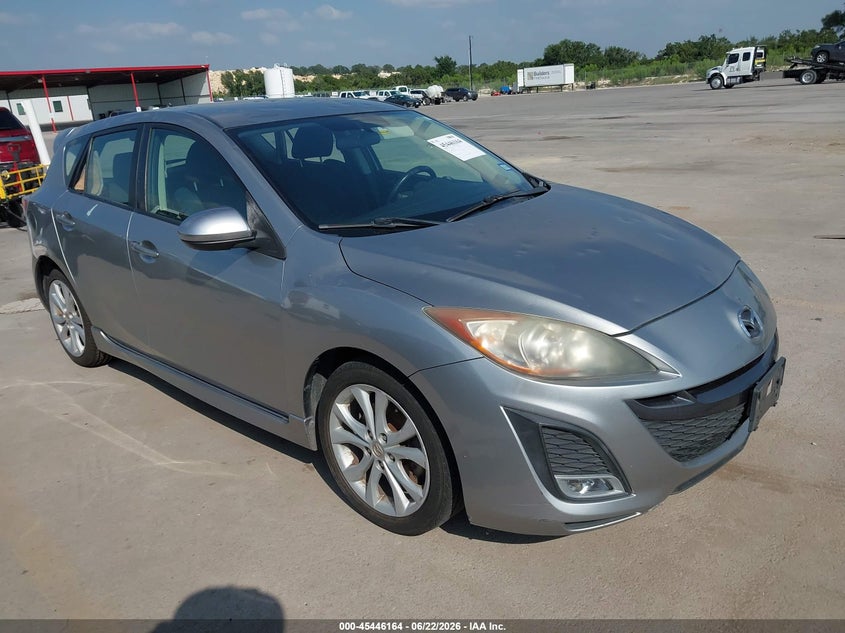 2011 Mazda 3 VIN JM1BL1K51B1475054 IAAI salvage auction — NORMAL WEAR, Clear (Texas), sold $250 on 2026-07-30 (photo 1)