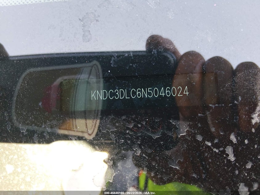 2022 Kia Ev6 VIN KNDC3DLC6N5046024 IAAI salvage auction — SIDE, Salvage Title, sold $6,500 on 2026-07-30 (photo 9)