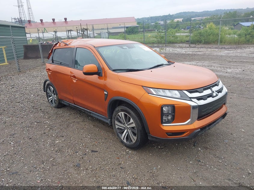 2022 Mitsubishi VIN JA4ARUAU1NU017547 IAAI salvage auction — REAR END, Salvage (Pennsylvania), sold $4,000 on 2026-07-14 (photo 1)