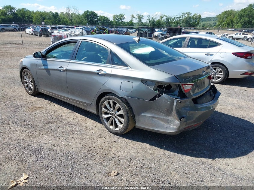 2013 Hyundai Sonata VIN 5NPEC4AC2DH681381 IAAI salvage auction — REAR END, Salvage (Ohio), sold $400 on 2026-07-20 (photo 3)