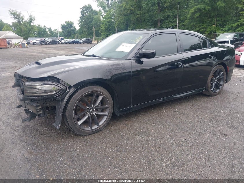 2021 Dodge Charger VIN 2C3CDXHG1MH640218 IAAI salvage auction — FRONT END, Salvage Title, sold $4,275 on 2026-08-30 (photo 2)