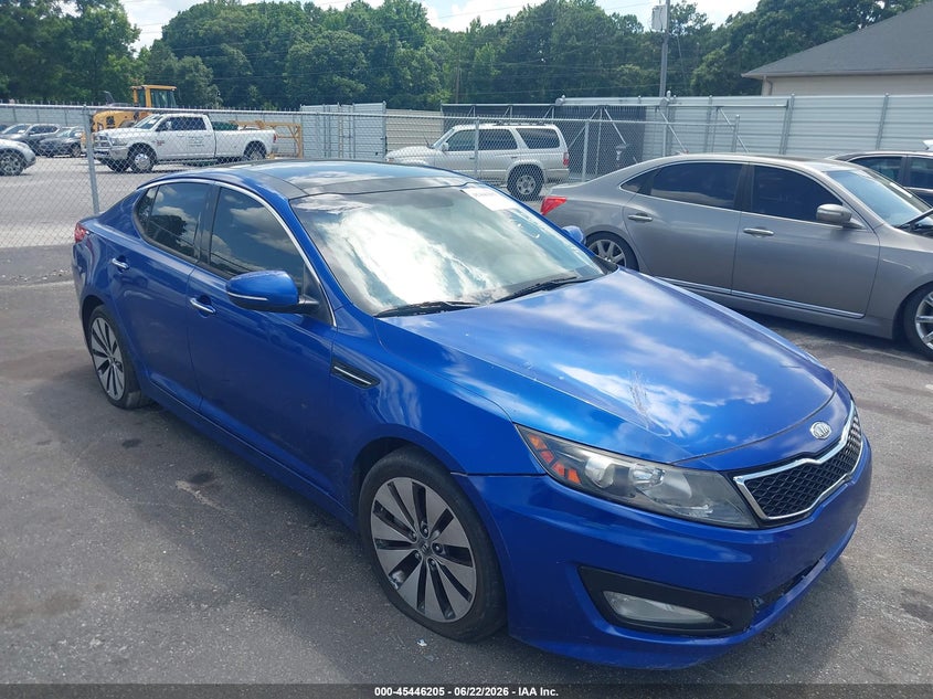 2011 Kia Optima VIN KNAGR4A62B5151214 IAAI salvage auction — REPOSSESSION, Repossession Paperwork (Georgia), sold $1,500 on 2026-07-19 (photo 1)