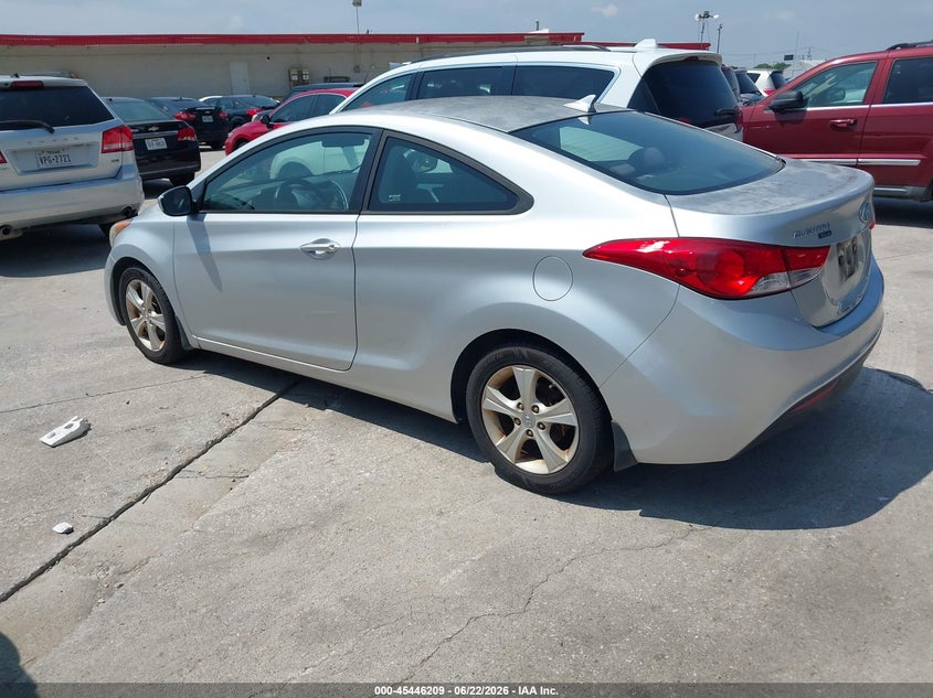2013 Hyundai Elantra VIN KMHDH6AE4DU018518 IAAI salvage auction — NORMAL WEAR, Original (Texas), sold $925 on 2026-07-20 (photo 3)