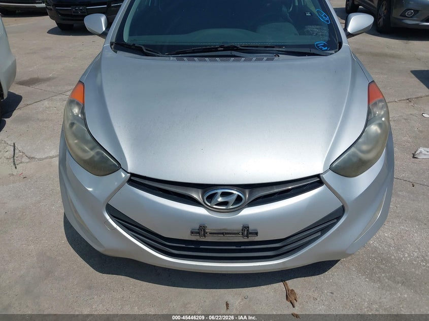 2013 Hyundai Elantra VIN KMHDH6AE4DU018518 IAAI salvage auction — NORMAL WEAR, Original (Texas), sold $925 on 2026-07-20 (photo 6)