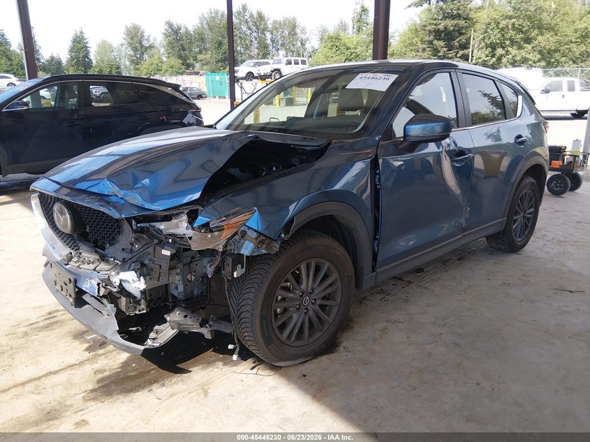 2021 Mazda Cx-5 VIN JM3KFBCM6M1491991 IAAI salvage auction — FRONT & REAR, Bill Of Sale (Washington), sold $4,050 on 2026-07-29 (photo 2)