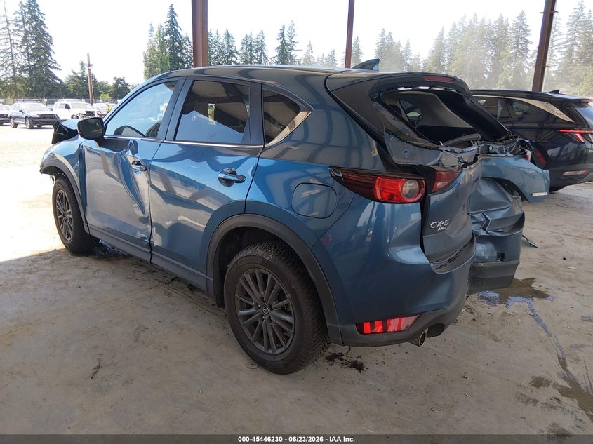 2021 Mazda Cx-5 VIN JM3KFBCM6M1491991 IAAI salvage auction — FRONT & REAR, Bill Of Sale (Washington), sold $4,050 on 2026-07-29 (photo 3)