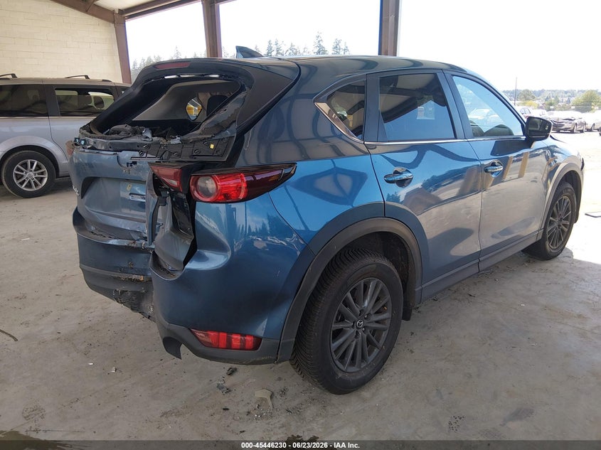 2021 Mazda Cx-5 VIN JM3KFBCM6M1491991 IAAI salvage auction — FRONT & REAR, Bill Of Sale (Washington), sold $4,050 on 2026-07-29 (photo 4)