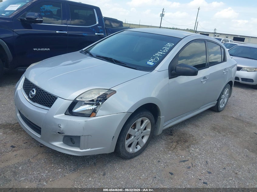 2012 Nissan Sentra VIN 3N1AB6AP0CL782467 IAAI salvage auction — NORMAL WEAR, Original (Texas), sold $750 on 2026-07-19 (photo 2)