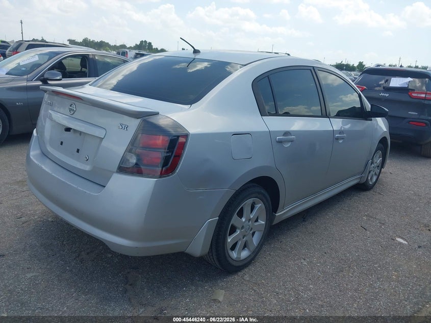 2012 Nissan Sentra VIN 3N1AB6AP0CL782467 IAAI salvage auction — NORMAL WEAR, Original (Texas), sold $750 on 2026-07-19 (photo 4)