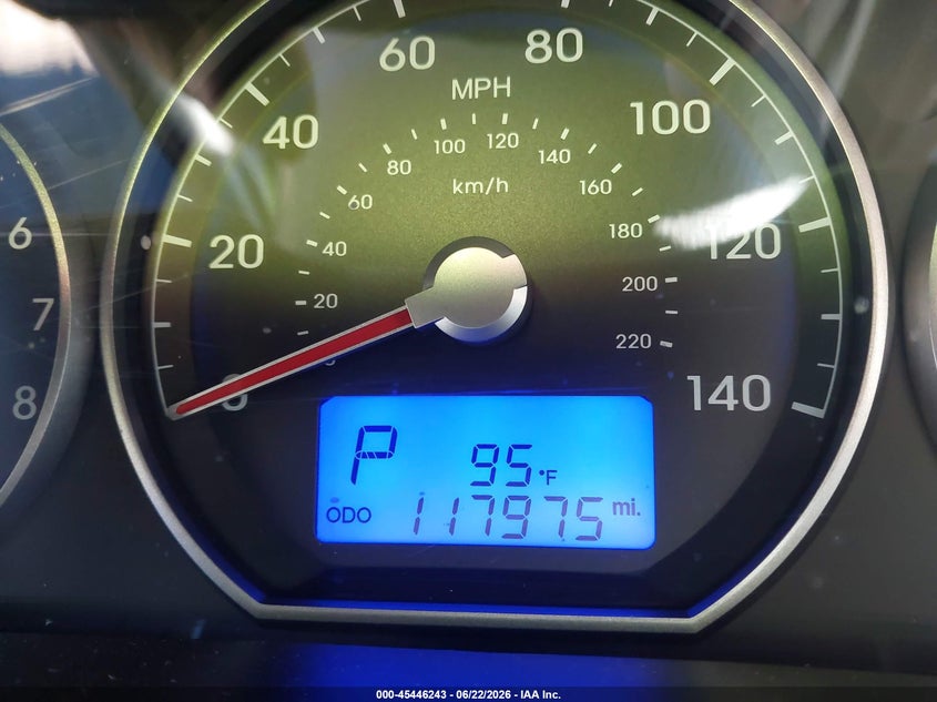 2011 Hyundai Santa fe VIN 5XYZG3AB0BG013347 IAAI salvage auction — UNKNOWN, Salvage (North Carolina), sold $2,050 on 2026-07-16 (photo 7)