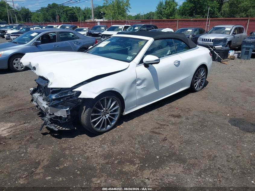2021 Mercedes-benz E-klasse VIN W1K1K5JB6MF163661 IAAI salvage auction — FRONT END, Salvage Title, sold $6,700 on 2026-07-26 (photo 2)