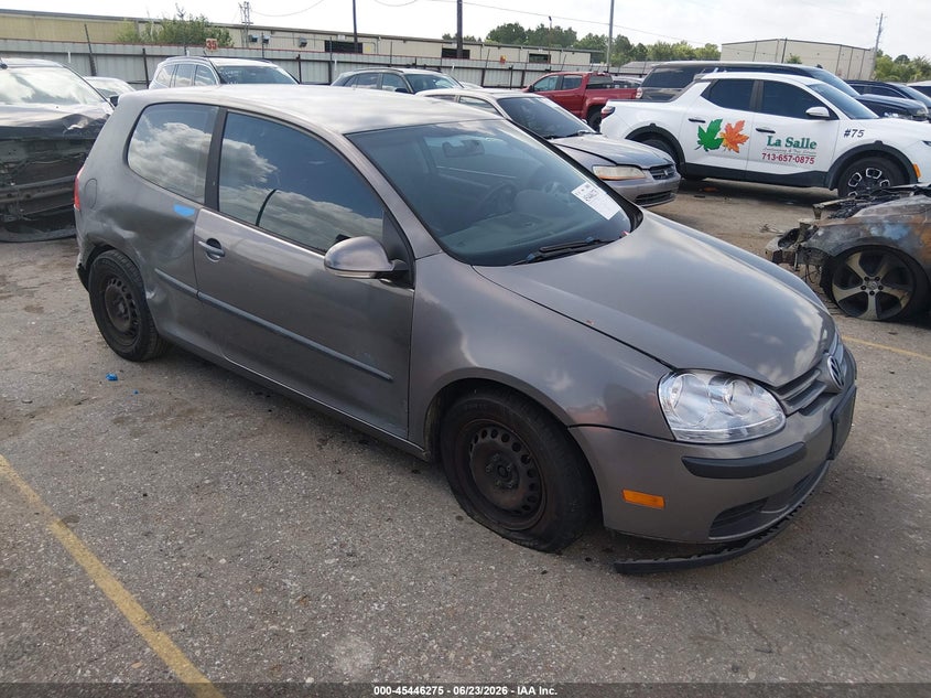 2008 Volkswagen Golf VIN WVWAA71K38W199919 IAAI salvage auction — RIGHT SIDE, Salvage (Texas), sold $725 on 2026-07-15 (photo 1)