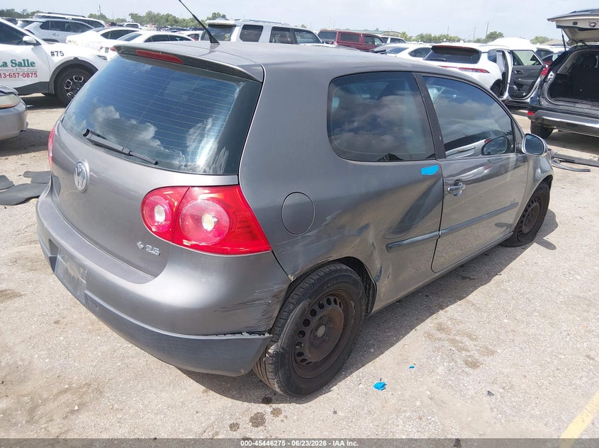 2008 Volkswagen Golf VIN WVWAA71K38W199919 IAAI salvage auction — RIGHT SIDE, Salvage (Texas), sold $725 on 2026-07-15 (photo 4)