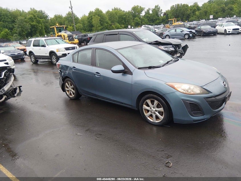 2010 Mazda 3 VIN JM1BL1SG2A1283416 IAAI salvage auction — REAR END, Salvage (Connecticut), sold $600 on 2026-07-09 (photo 1)