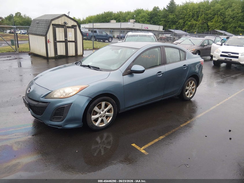 2010 Mazda 3 VIN JM1BL1SG2A1283416 IAAI salvage auction — REAR END, Salvage (Connecticut), sold $600 on 2026-07-09 (photo 2)