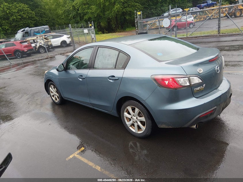 2010 Mazda 3 VIN JM1BL1SG2A1283416 IAAI salvage auction — REAR END, Salvage (Connecticut), sold $600 on 2026-07-09 (photo 3)