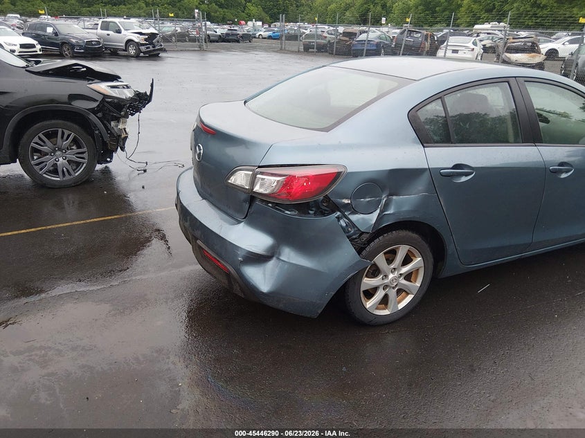 2010 Mazda 3 VIN JM1BL1SG2A1283416 IAAI salvage auction — REAR END, Salvage (Connecticut), sold $600 on 2026-07-09 (photo 6)
